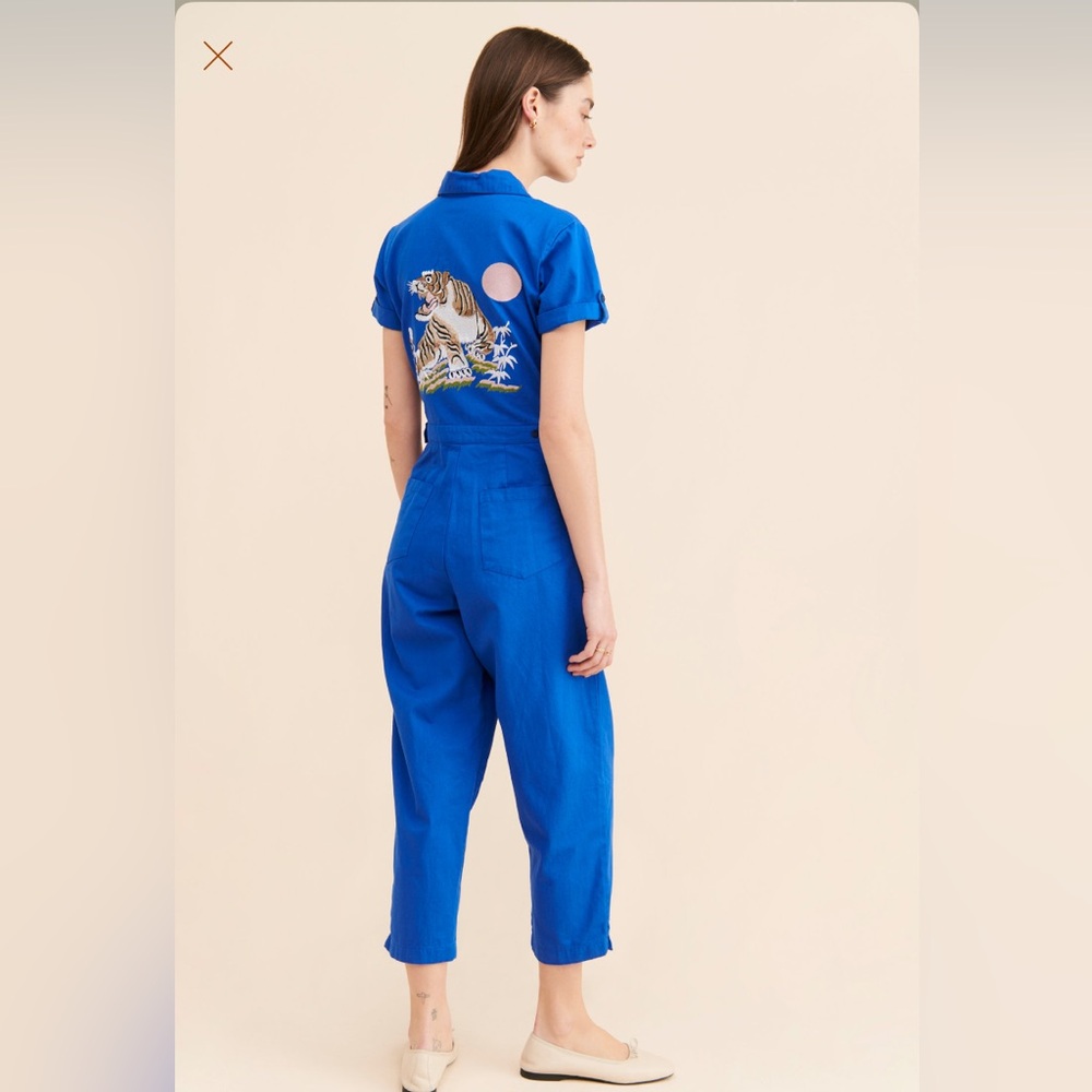 Anthropologie + Rue Stiick Rising Sun Coveralls